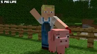 TOP 5 Life Animations ! - Craftronix Minecraft Animation