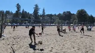 BC Beach Provincials 2024 Pool Play Game 1 Banser/Paduraru vs Leung/Patel