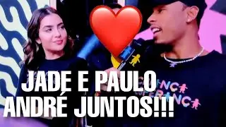 Jade e Paulo André juntos na criança esperança