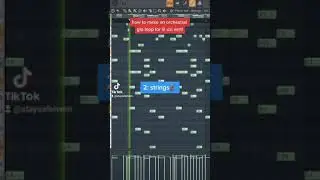 How to make an orchestral glo loop for lil uzi vert 