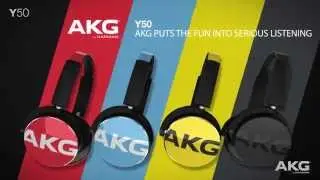 AKG Y Series Y50 On Ear Headphones