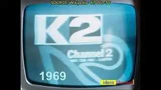 KTWO-TV 2 (ABC) ident 1961-1969