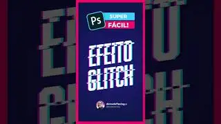 Efeito Glitch no Illustrator! #shorts #illustrator #designgráfico #comofazer #shorts  #fypyoutube