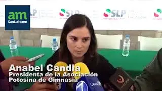 Anabel Candia, Presidenta de la Asociación Potosina de Gimnasia.