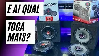 BOMBER OU PIONEER  - QUAL O MELHOR ALTO FALANTE DE 6 POLEGADAS  PRAS PORTAS?