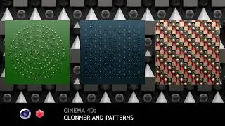Cinema 4d: Creating Pattern Looking Composition with Clonner