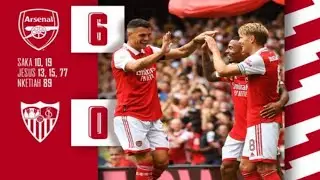 Arsenal vs Sevilla 6-0 Hightligts - Pre-Season 2022