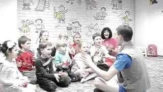 Даша и Диего. Фрагмент детского дня рождения.