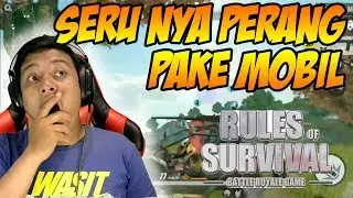 Mode DEATH RACE ROS MOBILE, Serunya Kebangetan | RULES OF SURVIVAL MOBILE INDONESIA