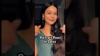 Portrait Poses In Saree ♥️