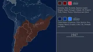 WW2 German invasion of Americas. Alternate history of the world