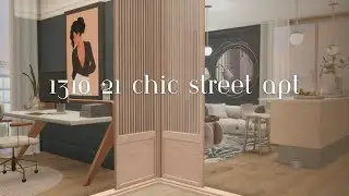 1310 21 Chic Street Apartment | The Sims 4 | Apartment Reno | CC