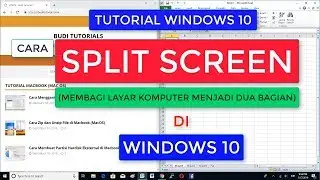 Cara split screen di windows 10 (Membagi Layar komputer menjadi 2 bagian)