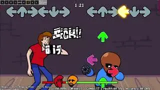 [FNF] Shipping Cute But Shaggy and Matt sing it With 6 Keys Full Combo