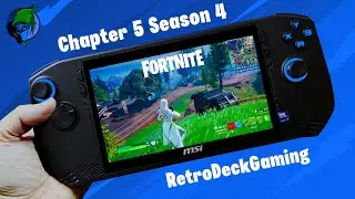 Fortnite on MSI Claw Core Ultra 7 #311k