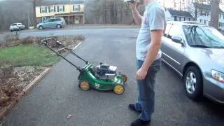 mower oil change