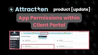 Product Update: App Permissions within Client Portal