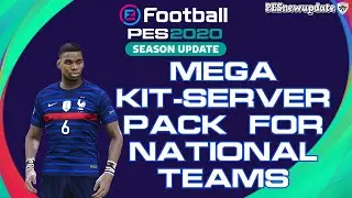 PES 2020 Mega Kit-Server Pack National Teams 2020/2021