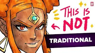 SECRET Copic Marker DIGITAL BRUSH?!