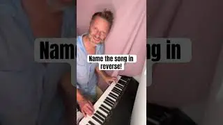Guess the song in reverse I’m playing on piano! #reversed #piano #shorts