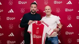 VIDEO: Ajax maakt komst Farioli bekend, Italiaan tekent voor drie jaar