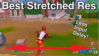 How To Get Stretched Resolution With No Input Delay! - Fortnite Battle Royale