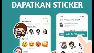 Cara Dapatkan Stiker Keren Khusus WA (Bisa Bikin) Text Sticker