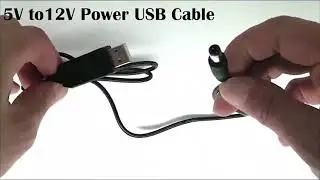 5V to 12V USB Converter Cable (www.nilgiristores.in)