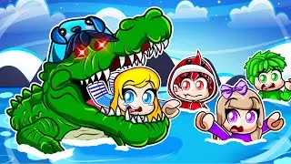 Becoming The BIGGEST CROCODILE To Eat MY CRAZY FAN GIRLS…