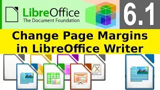 LibreOffice Writer 6.1 Change Page Margins | How to Change Page Margins in LibreOffice Witer 6.1