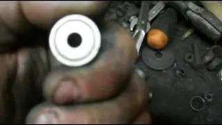 Mercedes W124 gearshift linkage repair (conversion to bearings)