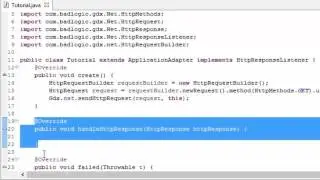 libGDX Tutorial #27 - Net : Http Anfrage