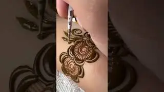 Full-hand new henna bridal design / Some satisfying snippets #bridalhenna #mehandishorts #henna