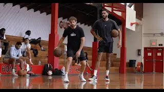 NBA players Jason Tatum Zach LaVine Joel Embiid Tyrese HaliburtonSkill Training - Drew Hanlen