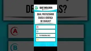 Quiz de perguntas e respostas de Biologia #quiz #biologia (QUIZ 13)