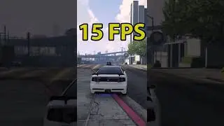 5 FPS VS 15 FPS VS 30FPS VS 60FPS GTA5 