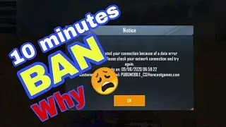 PUBG 10 minuts Ban || DISCUSSION || we have terminated your Connection