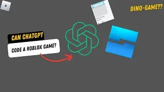 Can ChatGPT Code a Roblox Game| Scripting a Dino Game #roblox #chatgpt