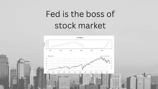 Fed is the boss, the stock markets follows.