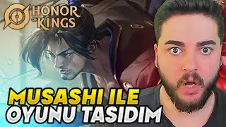 MUSASHI İLE TAKIMI TAŞIYORUZ! I Honor of Kings Musashi Oynanış