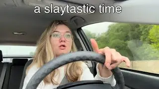 a chaotic 8hr road trip.... ALONE.