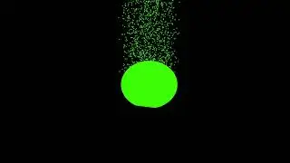 Particles Logo | Chroma key | Particle Logo Animation