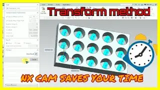 Tool path transformation in NX 10_ Rectangular array 