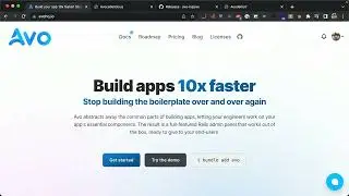 Avo Admin 2.7 for Rails  - Resource tools, authorization in menus, and more