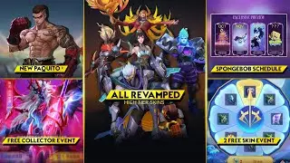 LIMITED SKINS GETTING REVAMP, NEW COLLAB SCHEDULE, FREE COLLECTOR EVENT - Mobile Legends: Bang Bang