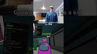 Kid Cries in Among Us VR