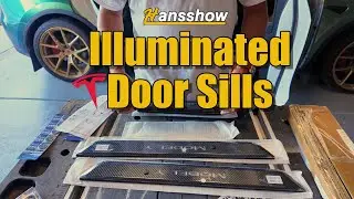 Installing Illuminated Door Sills from Hansshow