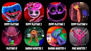 Poppy Playtime, Poppy Playtime 2, Poppy Playtime 3, Poppy Playtime 4, Playtime.io...