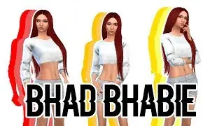 Bhad Bhabie //  The Sims 4 CAS // Kim Chi Gamer