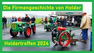 Holderpapst Friedbert Planker erklärt die Firmengeschichte von Holder | Int. Holdertreffen 2024